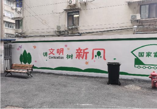 南安社区墙绘